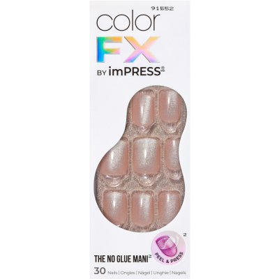 KISS Nalepovací nehty ImPRESS Color FX Starstruck 30 ks – Sleviste.cz