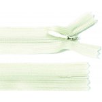 Spirálový zip no.3 skrytý nerozepínací 60cm - více barev color: 644 pistácie – Hledejceny.cz