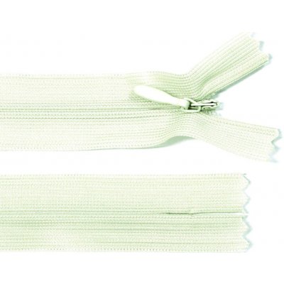 Spirálový zip no.3 skrytý nerozepínací 60cm - více barev color: 644 pistácie – Hledejceny.cz