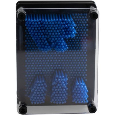 3D obrazce - 3D ocelové otisky - modrá – Zboží Mobilmania