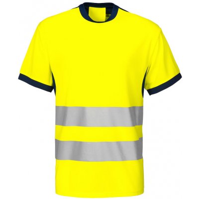 ProJob 6009 triko EN ISO 20471 třída 2 CRAFT Žlutá/námořnická modrá M – Zboží Dáma