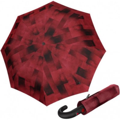 Knirps T.260 Medium Duomatic eko deštník elegantní plně automatický červený