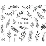 Starnails Vodolepky na nehty Flowers STZ-810 – Hledejceny.cz