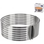 ORION Nerezová prokrajovací forma posuvná na dort 24/30cm – Zbozi.Blesk.cz