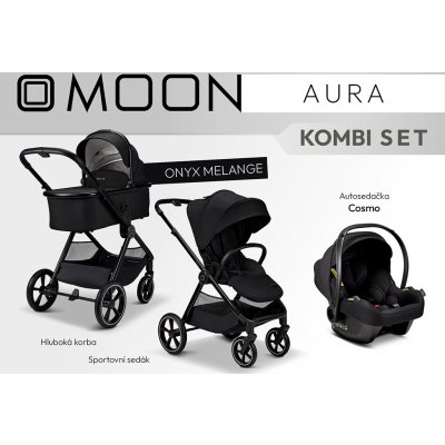 Moon AURA Kombi ONYX melange 2026 – Zboží Mobilmania