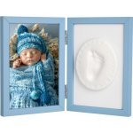 Licofun Otisk ručičky nebo nožičky dřevěný rám Růžová barva písku – Zboží Mobilmania