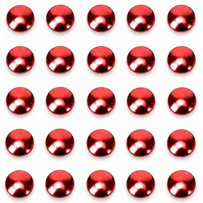 Starnails 3D ozdoby na nehty ShinePins Round Red – Hledejceny.cz