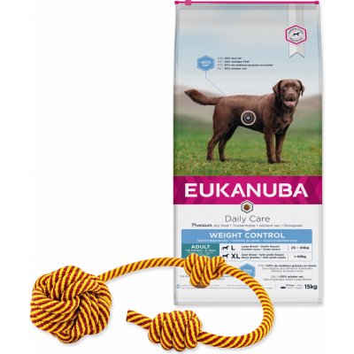 Eukanuba Daily Care Adult Large & Giant Breed Weight Control 15 kg – Zboží Mobilmania