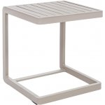 Bizzotto Konnor 40 x 40 cm Šedý kovový zahradní odkládací stolek – Hledejceny.cz