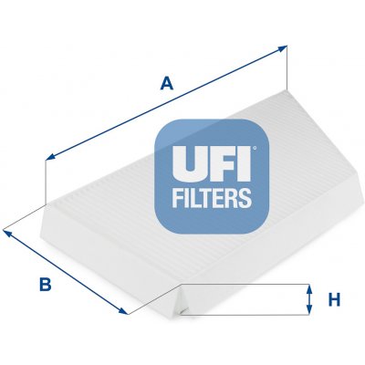 Filtr, vzduch v interiéru UFI 53.044.00 (5304400) – Hledejceny.cz