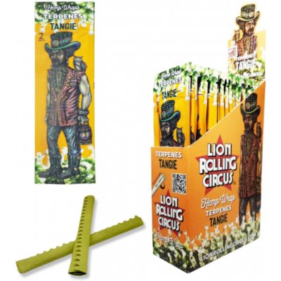 Lion Rolling Circus hemp terpene wrap tangle 2 ks – Zboží Mobilmania