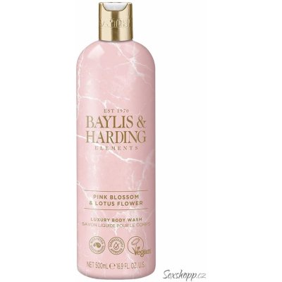 Baylis & Harding sprchový gel Pink blossom & Lotus Flower 500 ml – Zboží Mobilmania