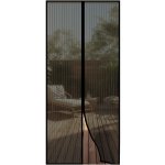 Onpira Černá dveřní síť proti hmyzu s magnety Rozměr: 90x210 cm – Hledejceny.cz