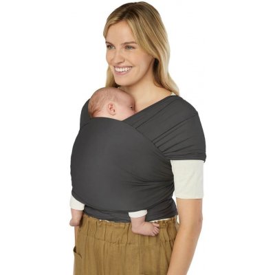 Ergobaby šátek Knit Baby Wrap Soft černá – Zboží Dáma