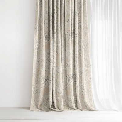 Goldea dekorační závěs valencia - luční trávy 200x135 cm – Hledejceny.cz