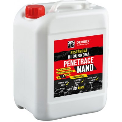 Den Braven Systémová hloubková penetrace NANO 10 l kanystr transparentní – Sleviste.cz