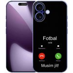 mmCase na iPhone 17 - fotbal volá černé pozadí – Zboží Mobilmania