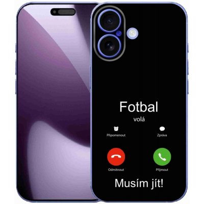 mmCase na iPhone 17 - fotbal volá černé pozadí – Zboží Mobilmania