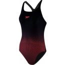 Speedo Placement Medalist Black/Phoenix Red