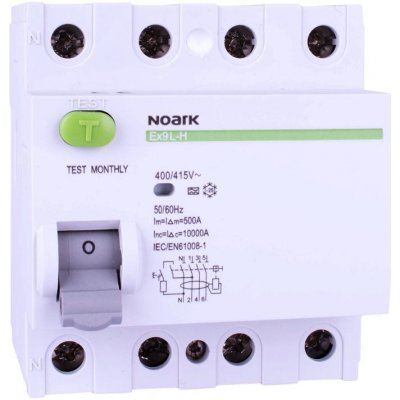 Noark 108205 Ex9L-H 4P 25A A 30mA – Zbozi.Blesk.cz