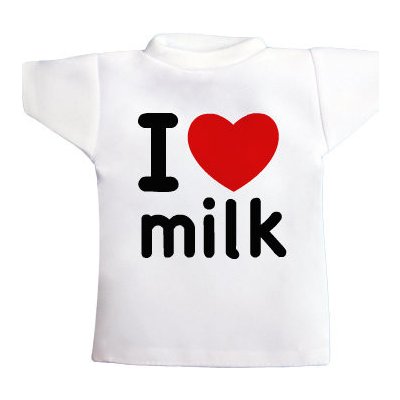 Tričko na láhev I Love milk – Hledejceny.cz
