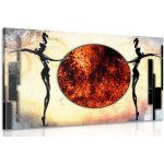 Obraz africký tanec - 120x80 – Zboží Dáma