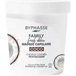 Byphasse Family Fresh Delice maska pro barvené vlasy Kokos 250 ml – Zboží Mobilmania