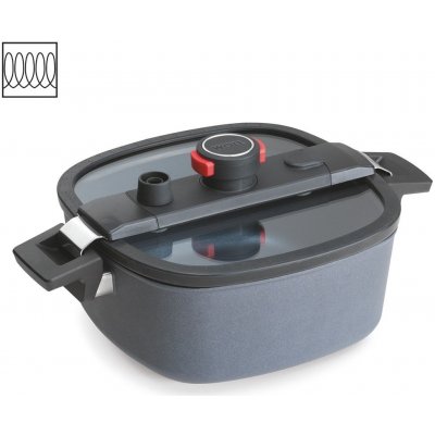 WOLL Titanový Polo Kastrol Diamond Active Lite 26 x 26 cm na indukci – Hledejceny.cz