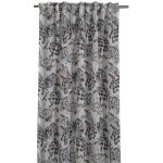 Sehlbach Závěs se skrytými poutky, botanický potisk, 245 x 135 cm – Hledejceny.cz