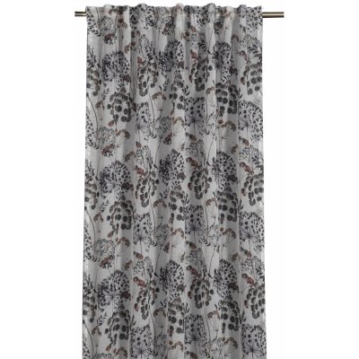 Sehlbach Závěs se skrytými poutky, botanický potisk, 245 x 135 cm – Hledejceny.cz