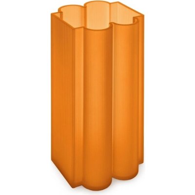 Kartell Váza OKRA 34 cm, více variant - Barva: oranžová – Hledejceny.cz
