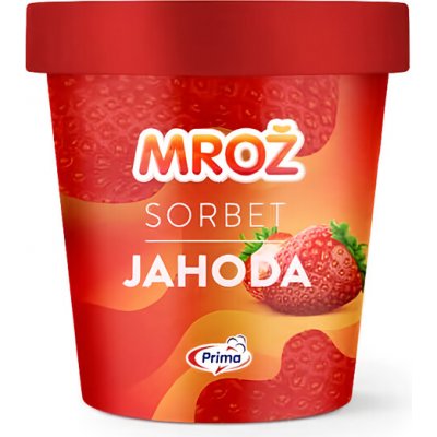 Mrož Sorbet jahoda 460 ml – Hledejceny.cz