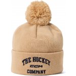CCM Čepice Athleisure Pom Knit béžová – Hledejceny.cz