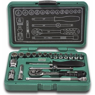 Honiton H1120 Sada hlavic 1/4" 20 dílů – Sleviste.cz