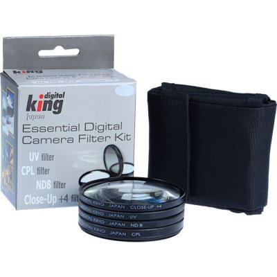 King sada filtrů PL-C+UV+ ND8 +4 46 mm – Zboží Živě