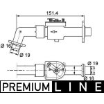 Termostat MAHLE CV 6 000P