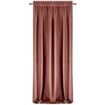 BytoTex Sametový závěs Anisa 135x250 cm na pásce - růžový II – Hledejceny.cz