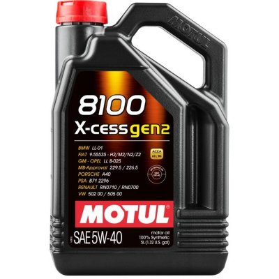 Motul 8100 X-CESS gen2 5W-40 5 l – Sleviste.cz
