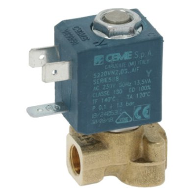 CEME 1120236 5220VN20SAIF dvoucestný elektromagnetický ventil 230 V 13,5 VA 1/8" 13 bar – Zboží Mobilmania