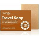 Friendly Soap přírodní mýdlo na na tělo i vlasy na cestování 95 g