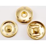 Kovový patentek - lesklá zlatá - průměr 2,1 cm – Hledejceny.cz