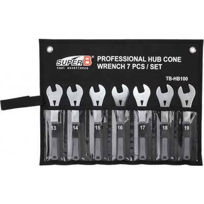 Super B sada klíčů - WRENCH SET HB100 - stříbrná – Hledejceny.cz