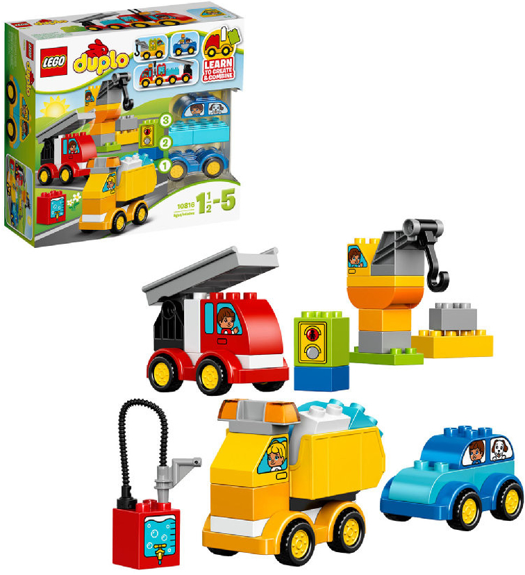 LEGO® DUPLO® 10816 Moje první autíčka a náklaďáky od 649 Kč - Heureka.cz