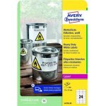 Avery Zweckform L4718-20 Odolné etikety 70x37mm 480 ks bílá – Sleviste.cz