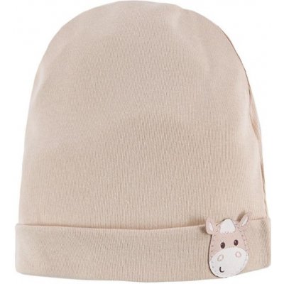 Eevi dětská čepice FUNNY béžová – Sleviste.cz