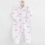 Kojenecký overal New Baby Classic II raspberry – Zboží Dáma