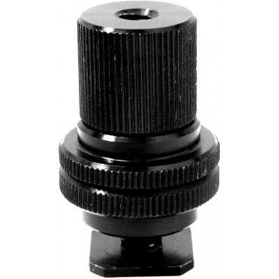 Kupo KS-041 Hot Shoe Adapter 3/8''-1/4'' W Barrel Adapter – Zboží Živě