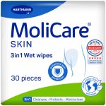MoliCare Skin Vlhčené ubrousky 3v1 30 ks – Hledejceny.cz
