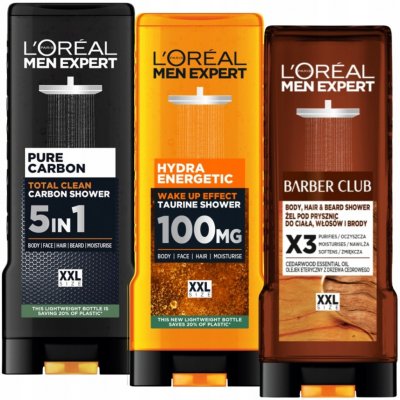 L'ORÉAL PARIS Men Expert Barber Club na tělo, vlasy a vousy 1 000 ml – Hledejceny.cz