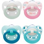 Nuk silikon šidítko 2 ks Signature Blue – Zboží Dáma